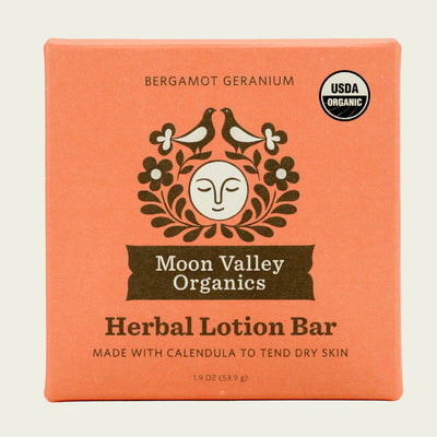 Herbal Lotion Bar - Bergamot Geranium