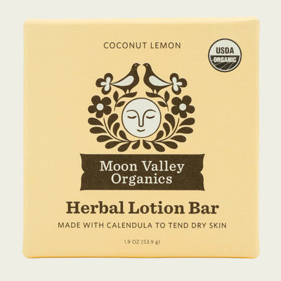 Herbal Lotion Bar - Coconut Lemon