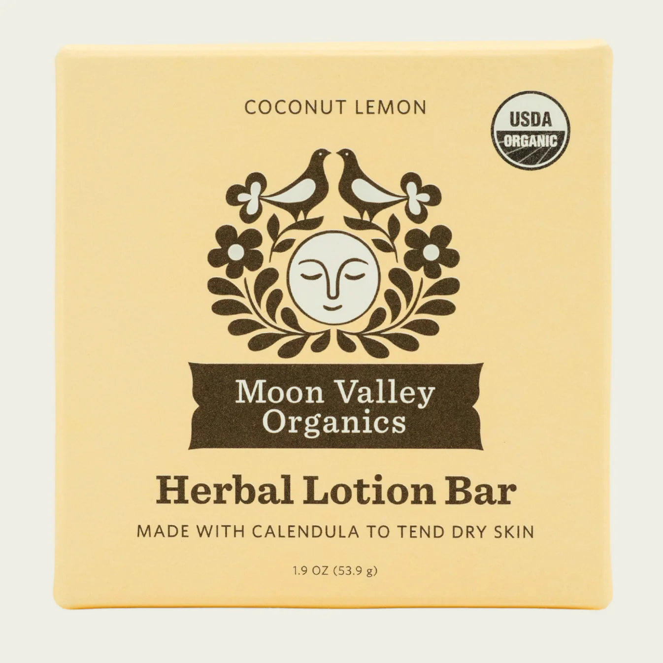 Herbal Lotion Bar - Coconut Lemon