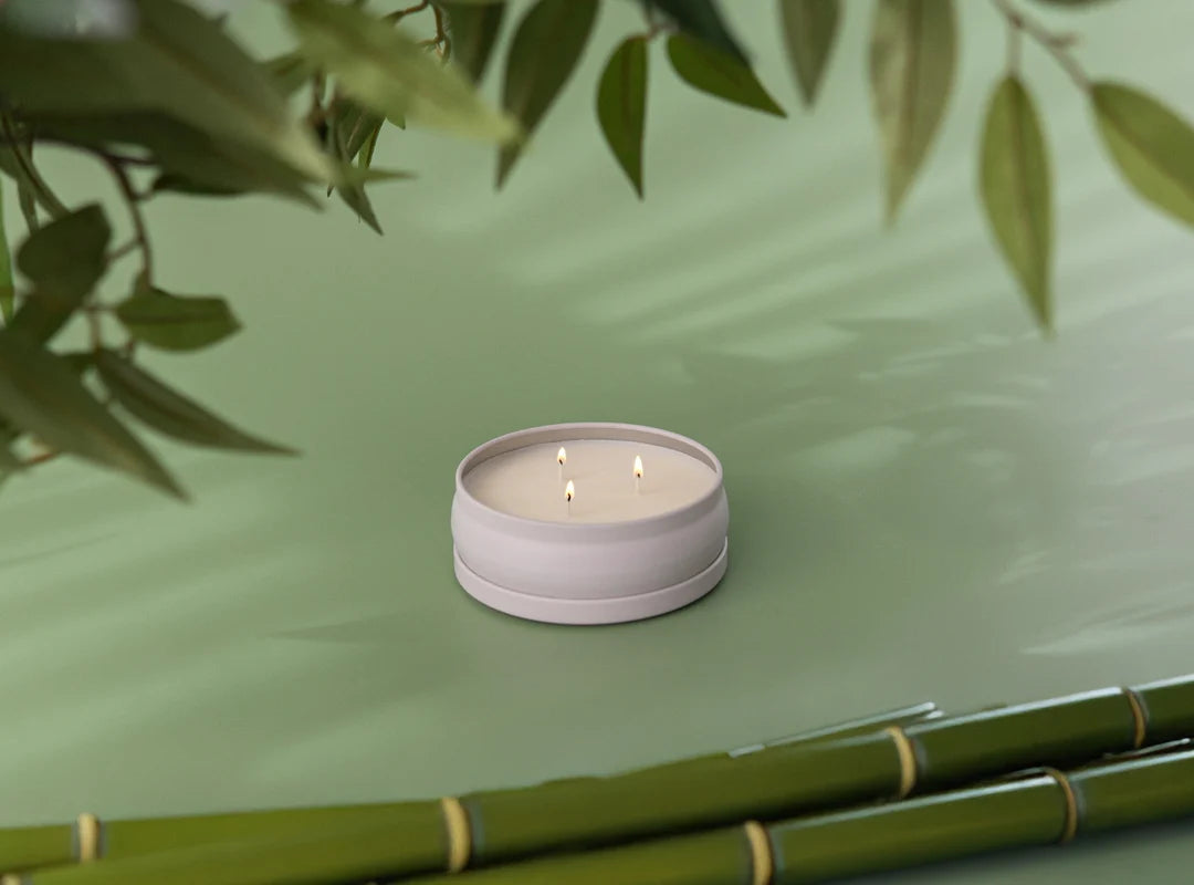 3 Wick Candle - Bamboo