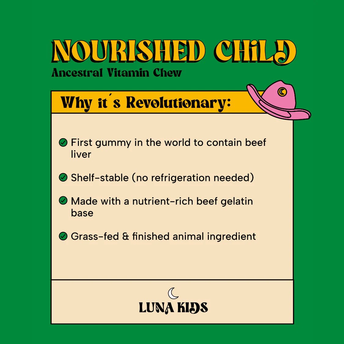 Nourished Child: Ancestral Vitamin Gummy