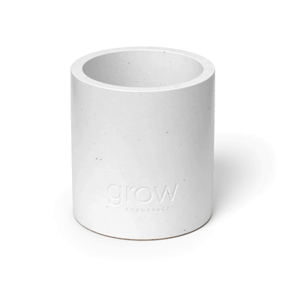 White Candle Holder