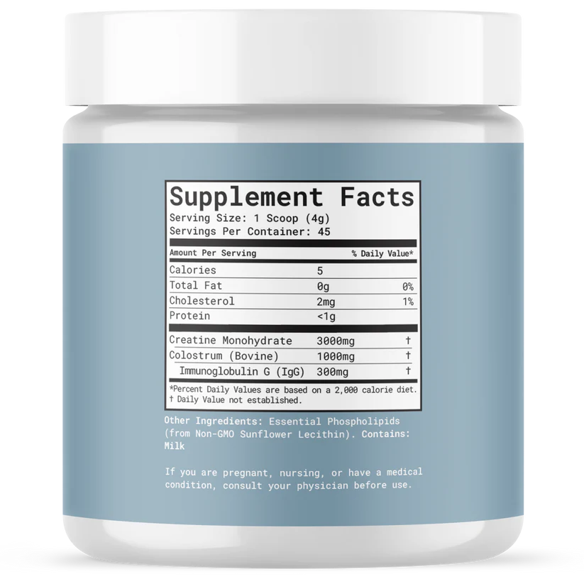 Creatine Monohydrate + Colostrum