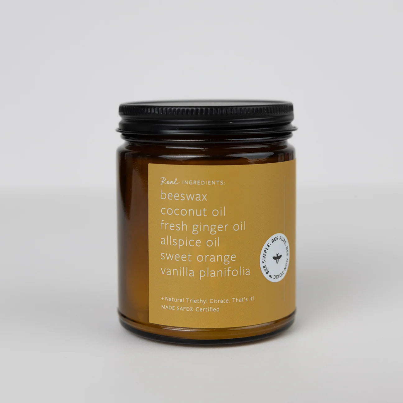 Beeswax Candle - Ginger Chai