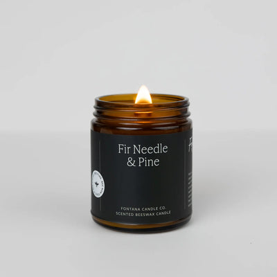 Beeswax Candle - Fir Needle & Pine