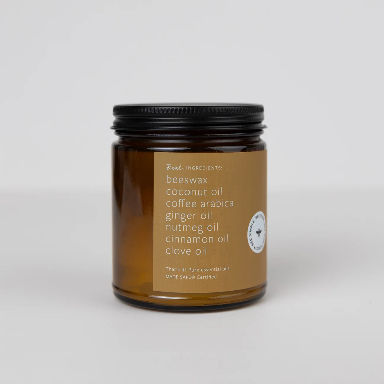 Beeswax Candle - Spiced Latte