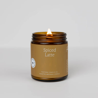 Beeswax Candle - Spiced Latte