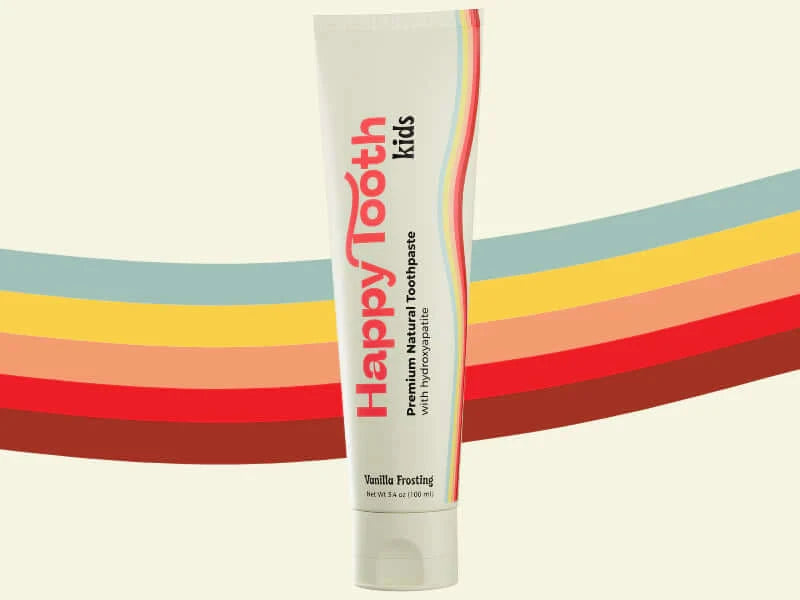 Natural Hydroxyapatite Kid's Toothpaste - Vanilla Frosting