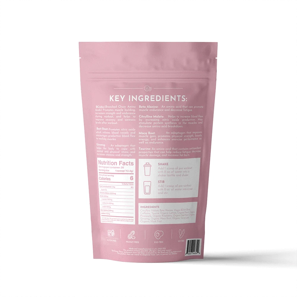Raspberry Lemonade Pre-Workout