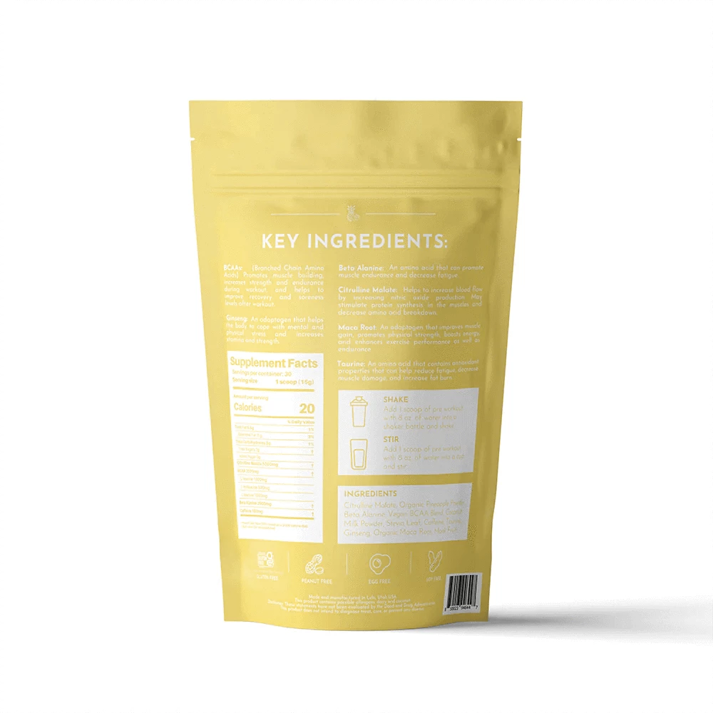 Tropical Paradise Pre-Workout