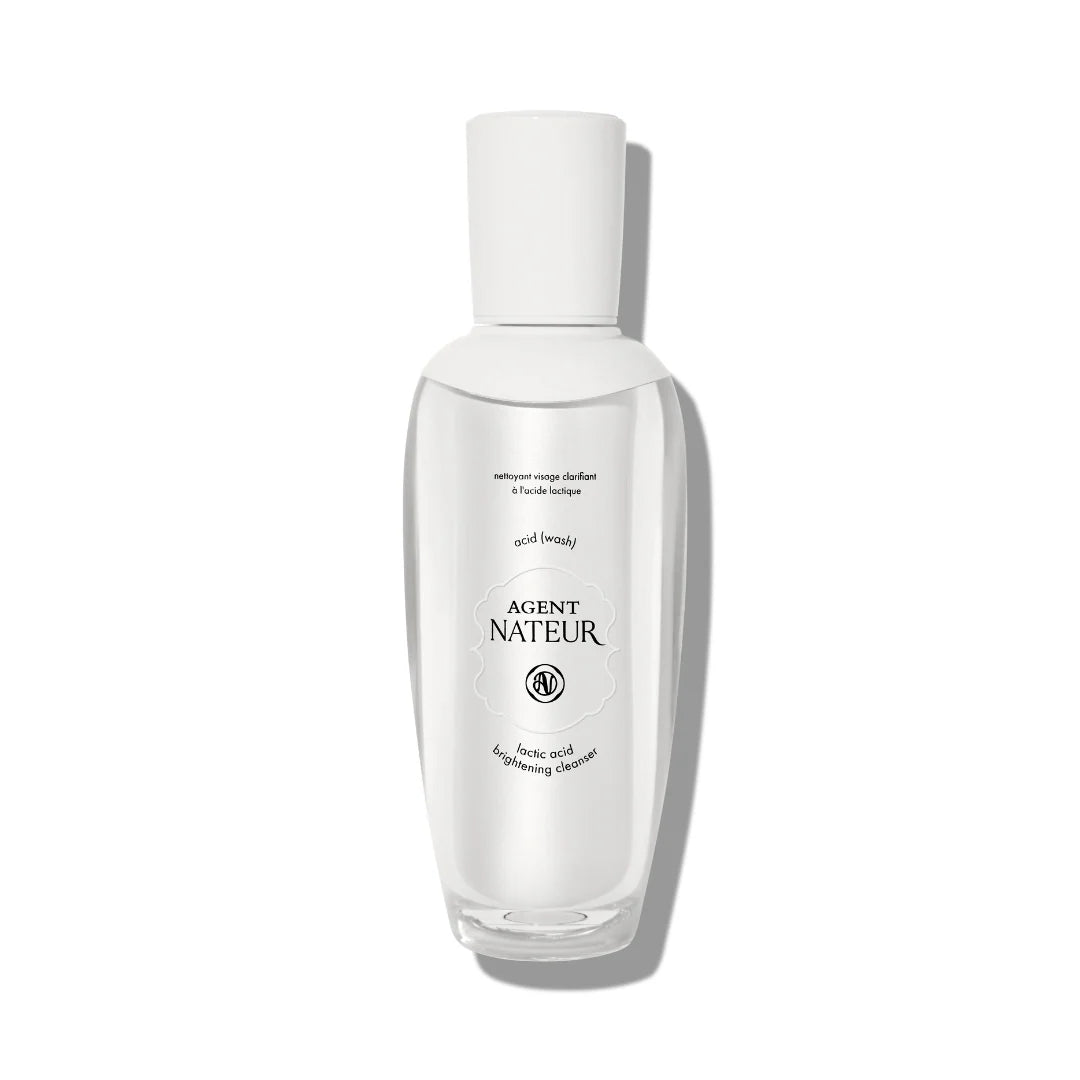 Acid (wash) lactic acid skin brightening cleanser