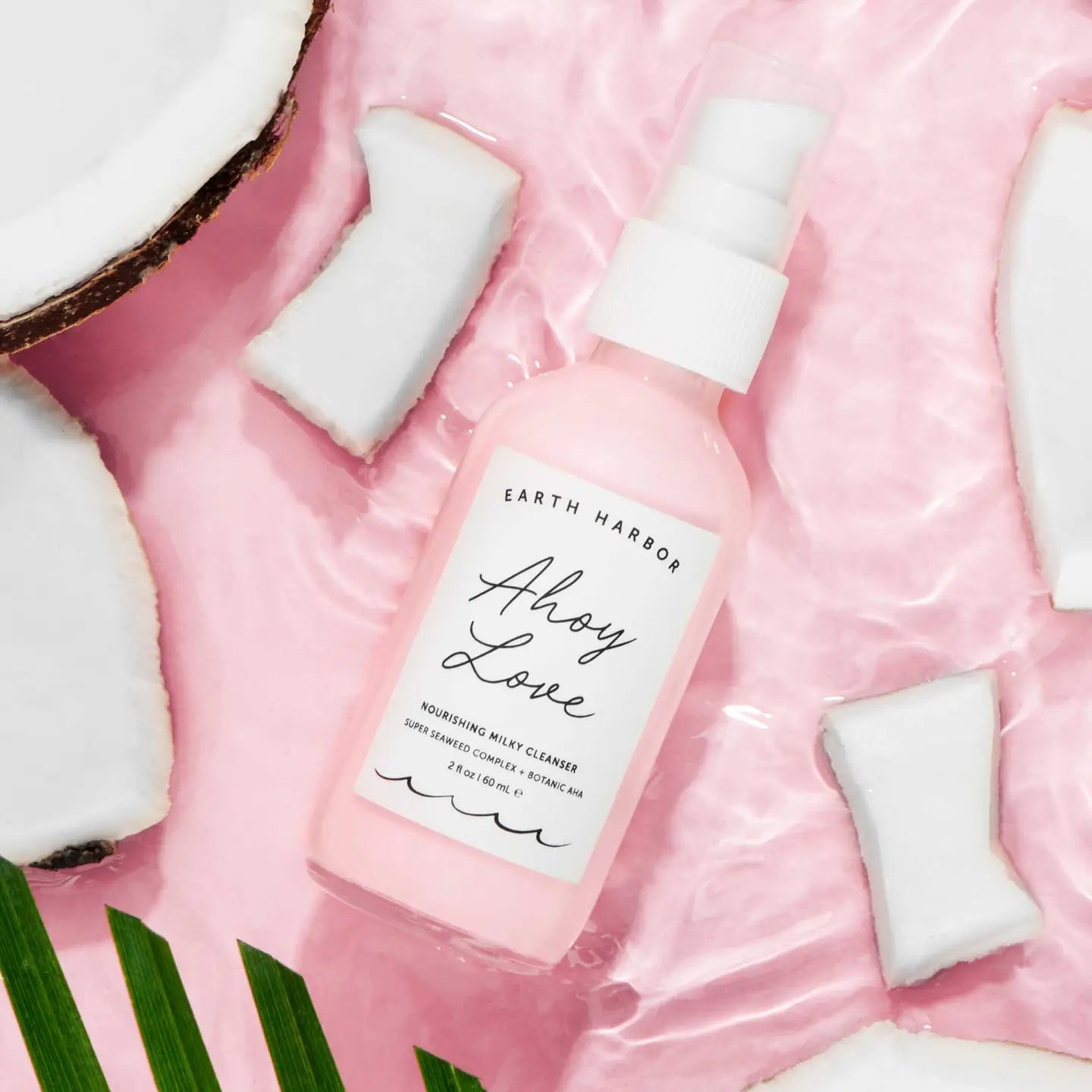 Ahoy Love Cream Cleanser Hibiscus + Green Tea