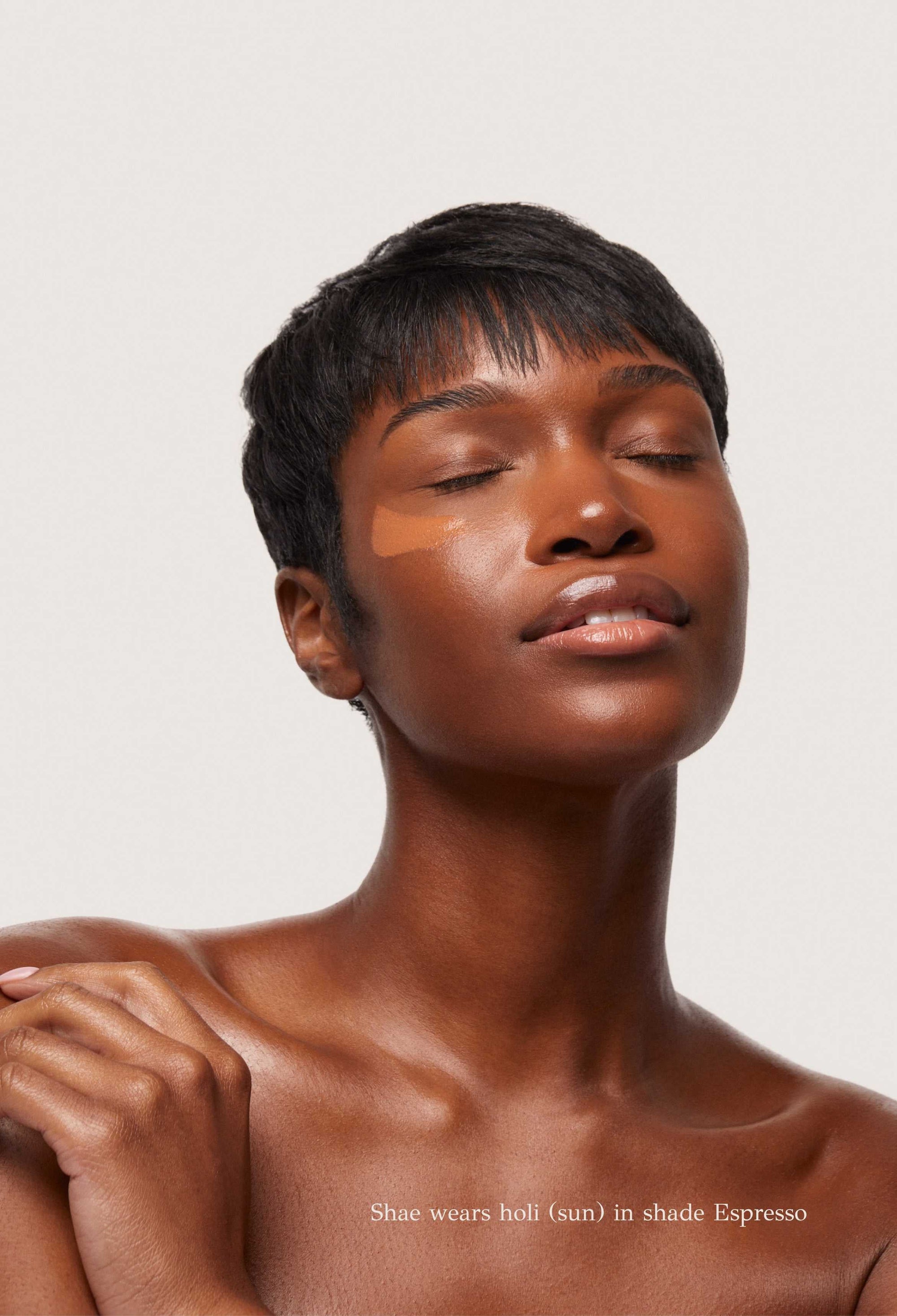 Holi (sun) spf 50 dewy tinted skin drops