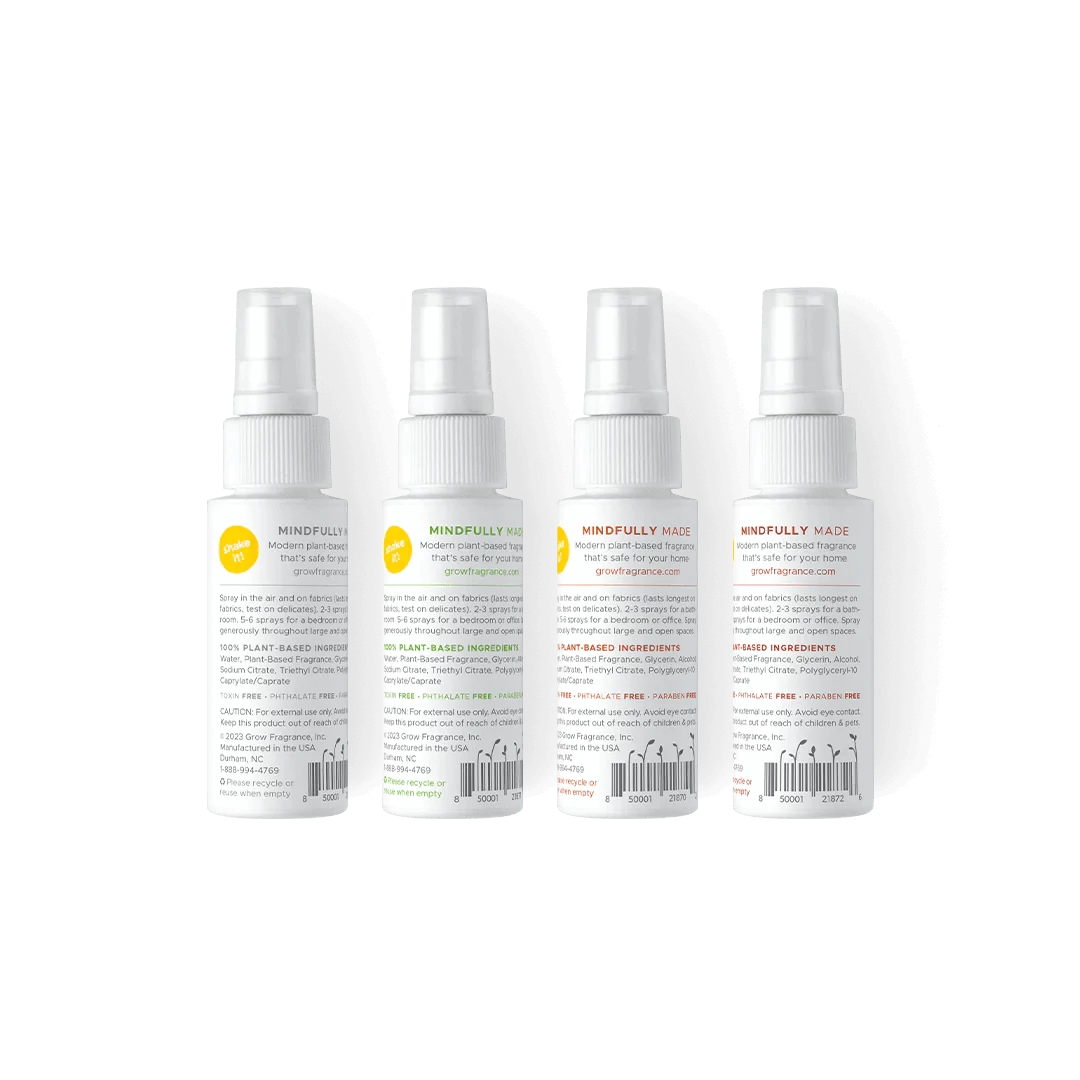 Grow Fragrance Fall Discovery Set