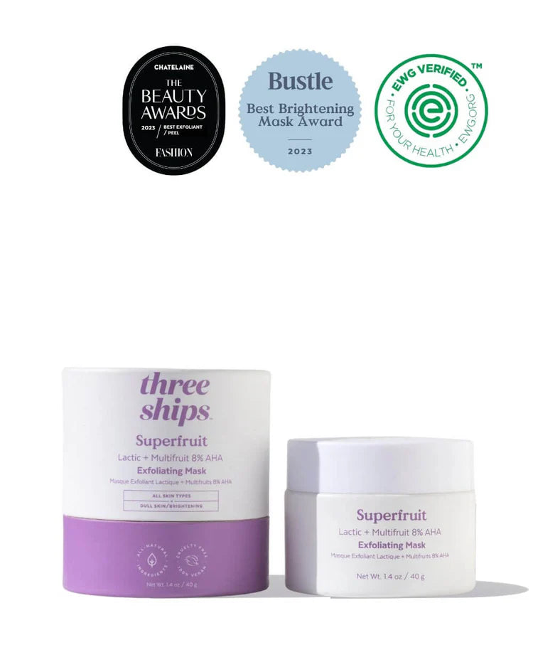 Superfruit Lactic + Multifruit 8% AHA Exfoliating Mask