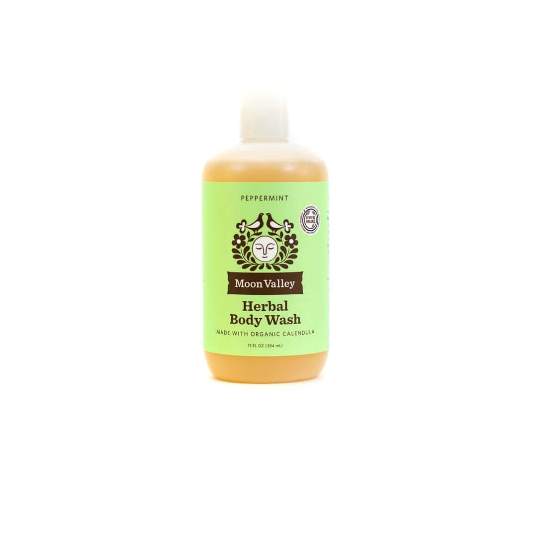 Moon Valley Organics Peppermint Herbal Body Wash