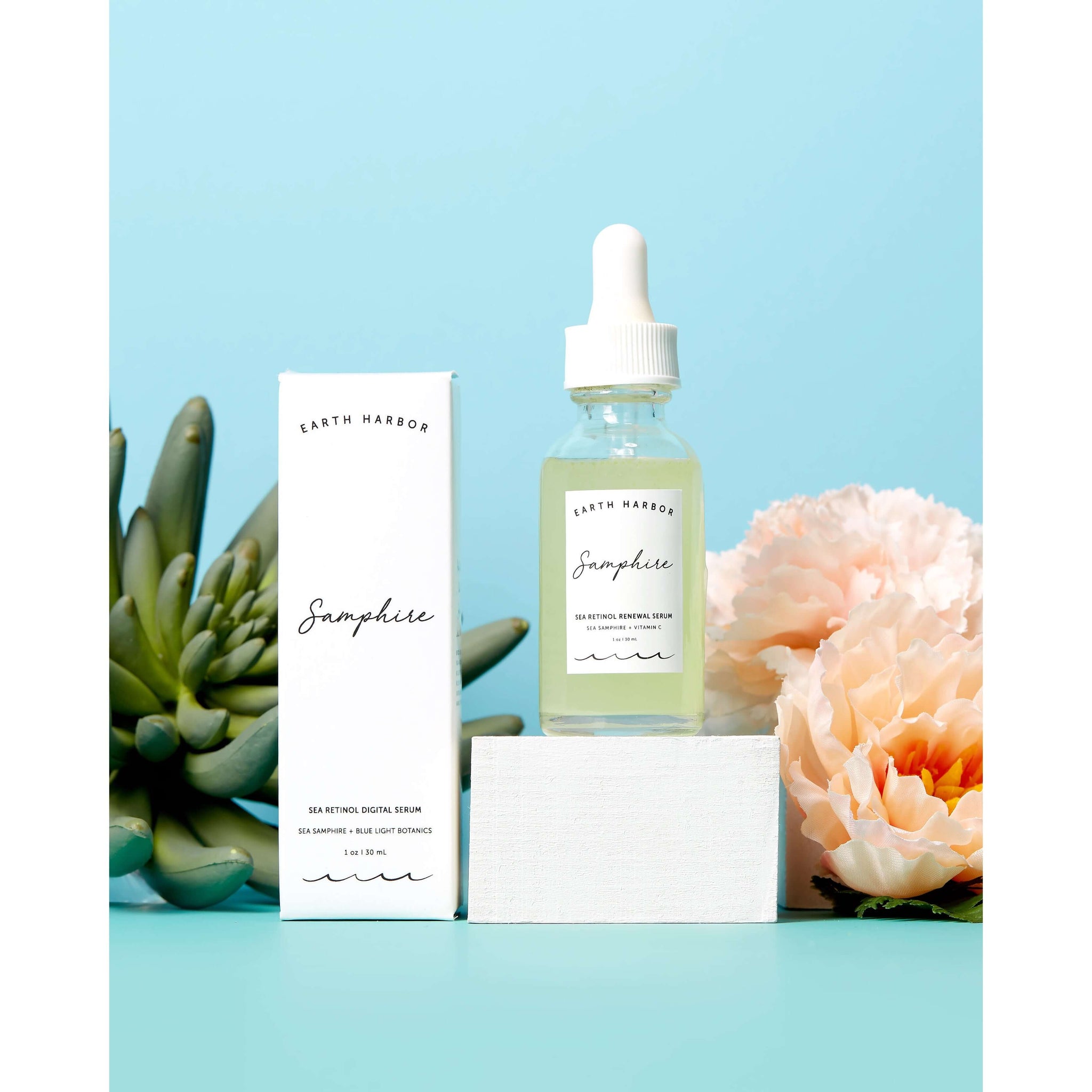 Samphire Sea-Retinol Serum + Blue Light Blocking Botanics