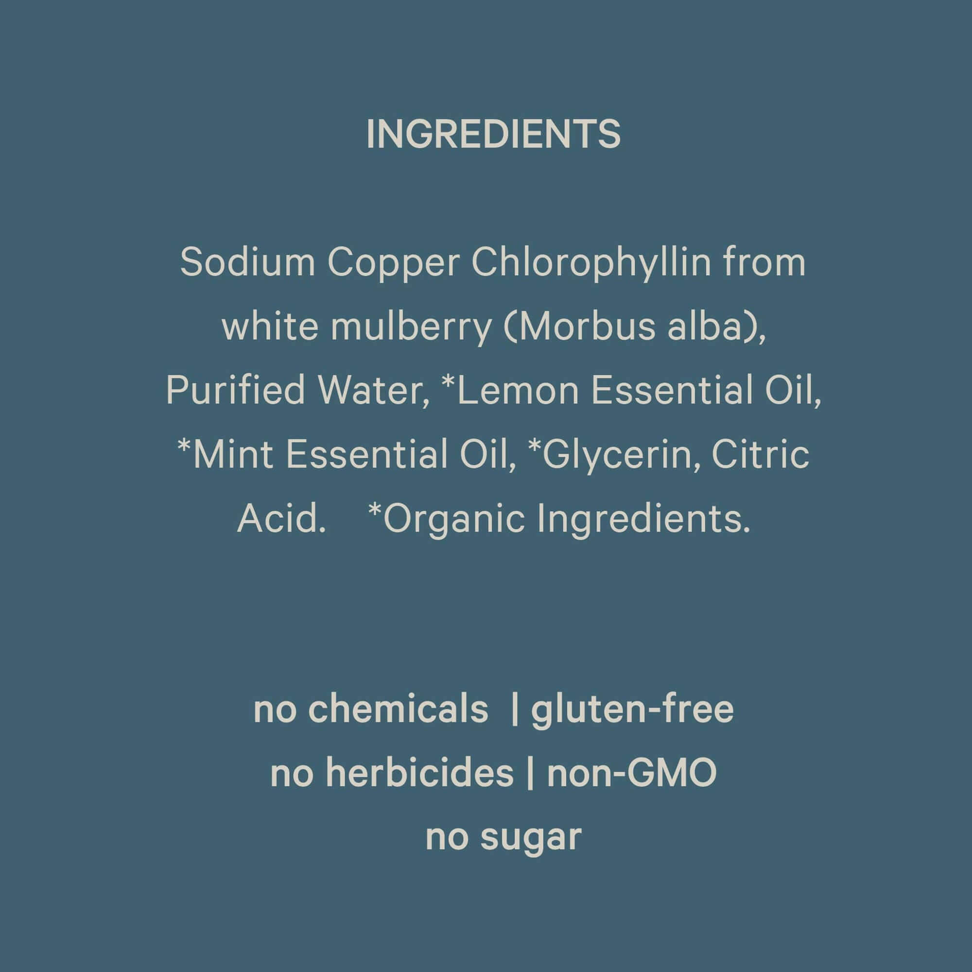 Chlorophyllin Detox Drops
