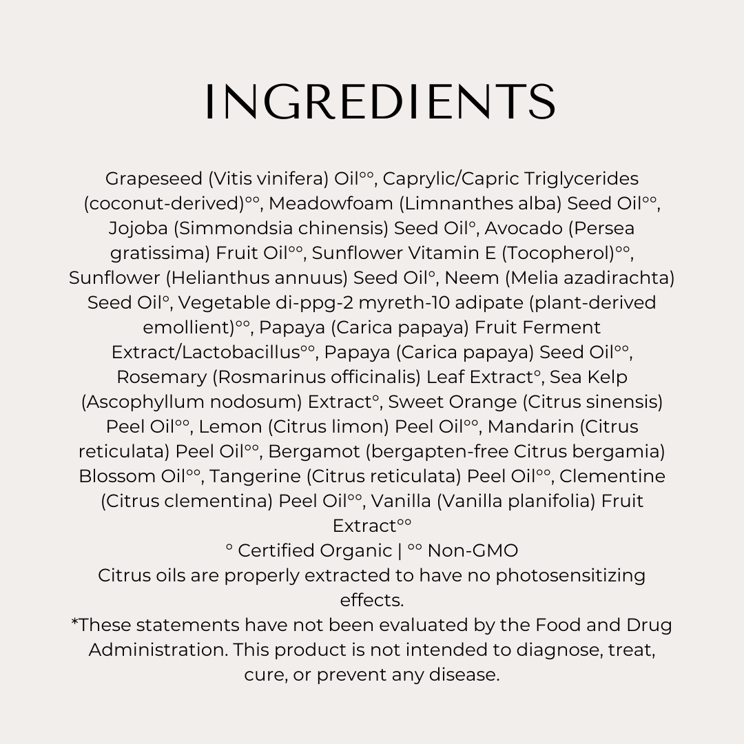 Sunshine Dew Elixir Antioxidant Cleansing Oil