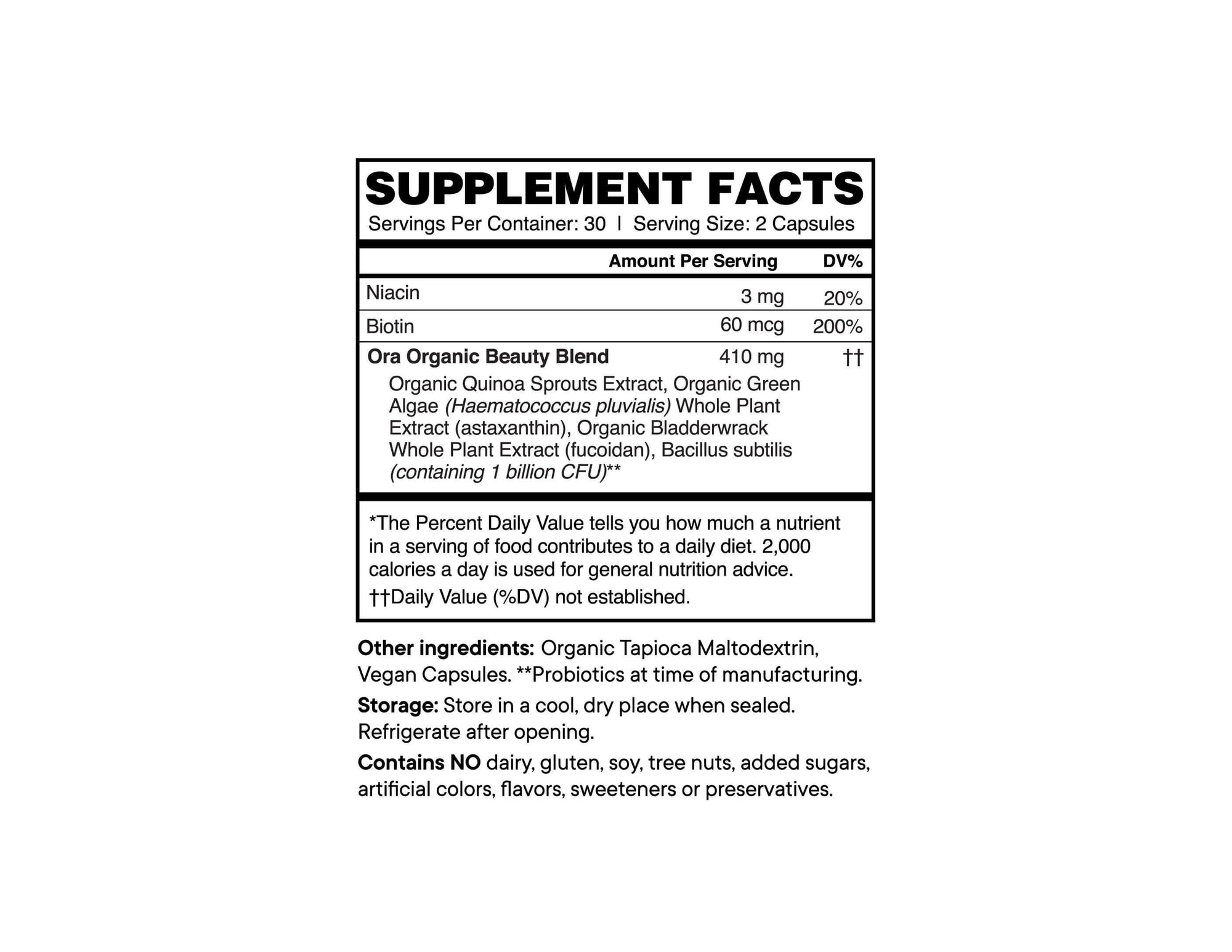 BeYouTiful Hair, Skin, Nails Supplement
