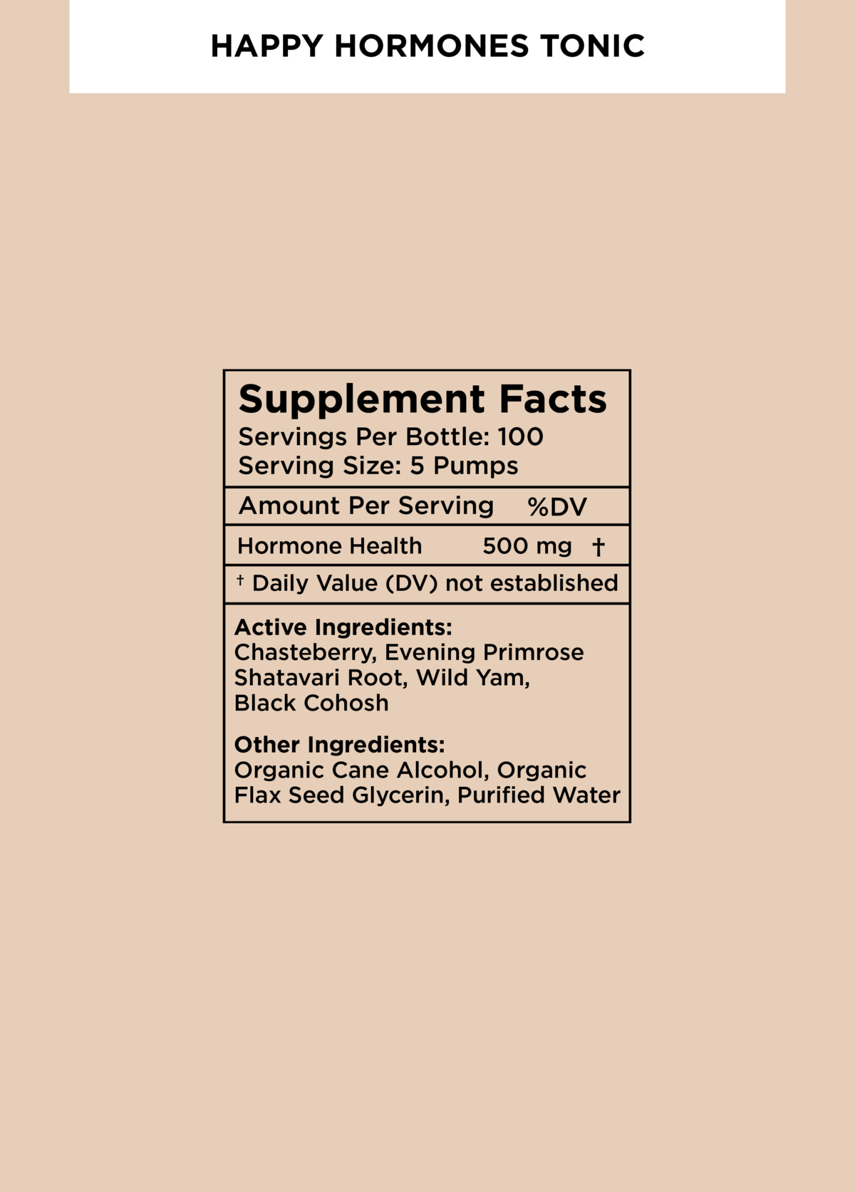 Happy Hormones Tonic