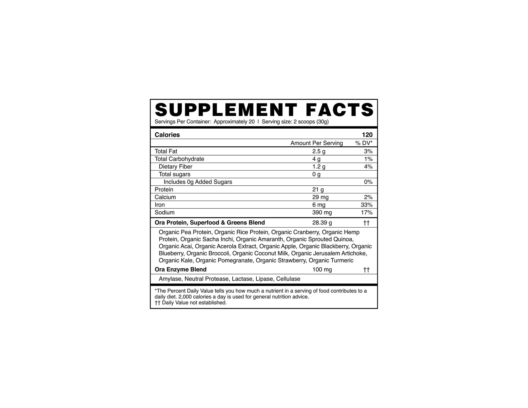 So Lean & So Clean Protein Powder - Vanilla Chai