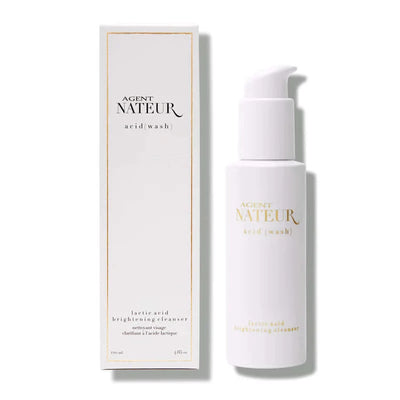 Acid (wash) lactic acid skin brightening cleanser