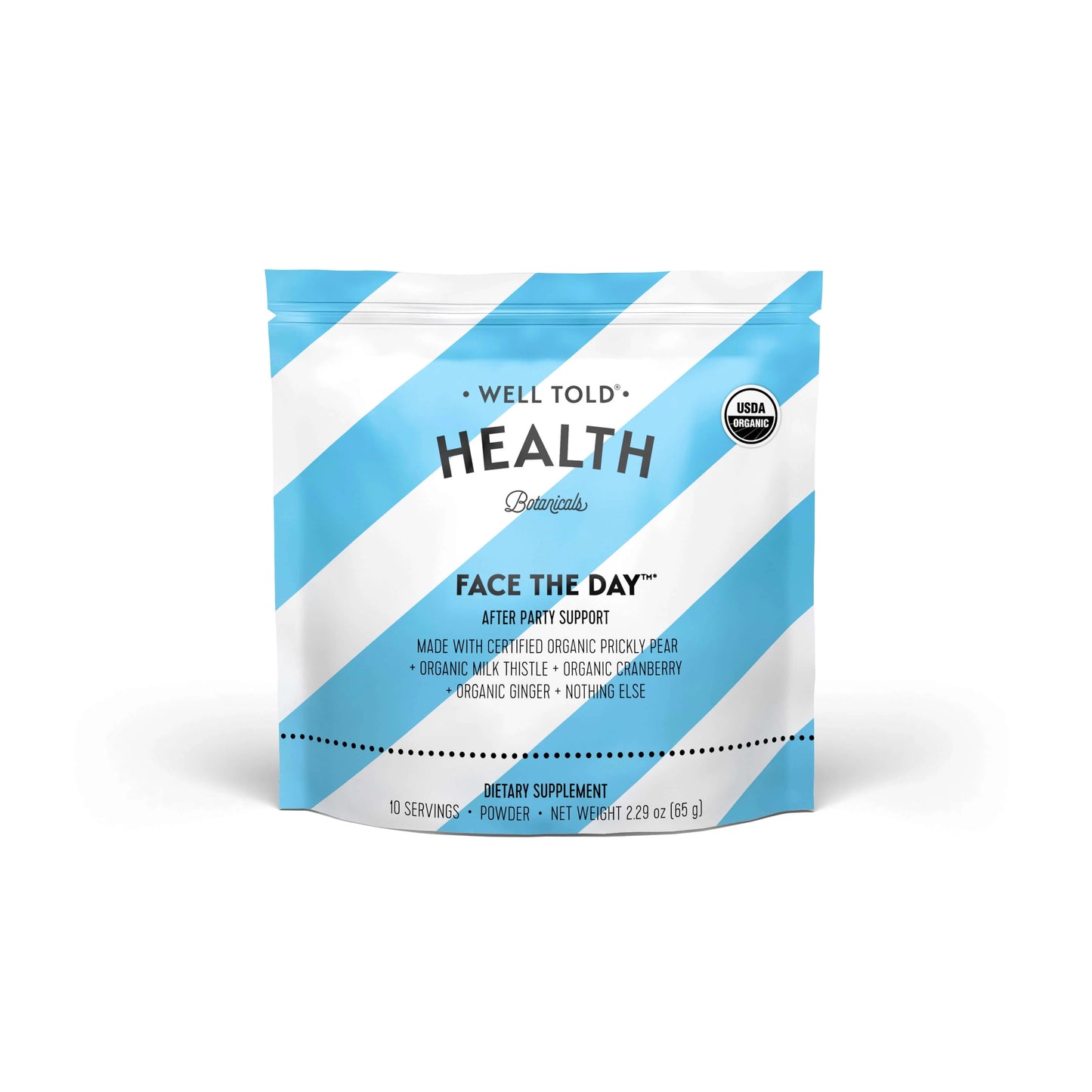 Well Told Health Face The Day - After Party Support (Powder)