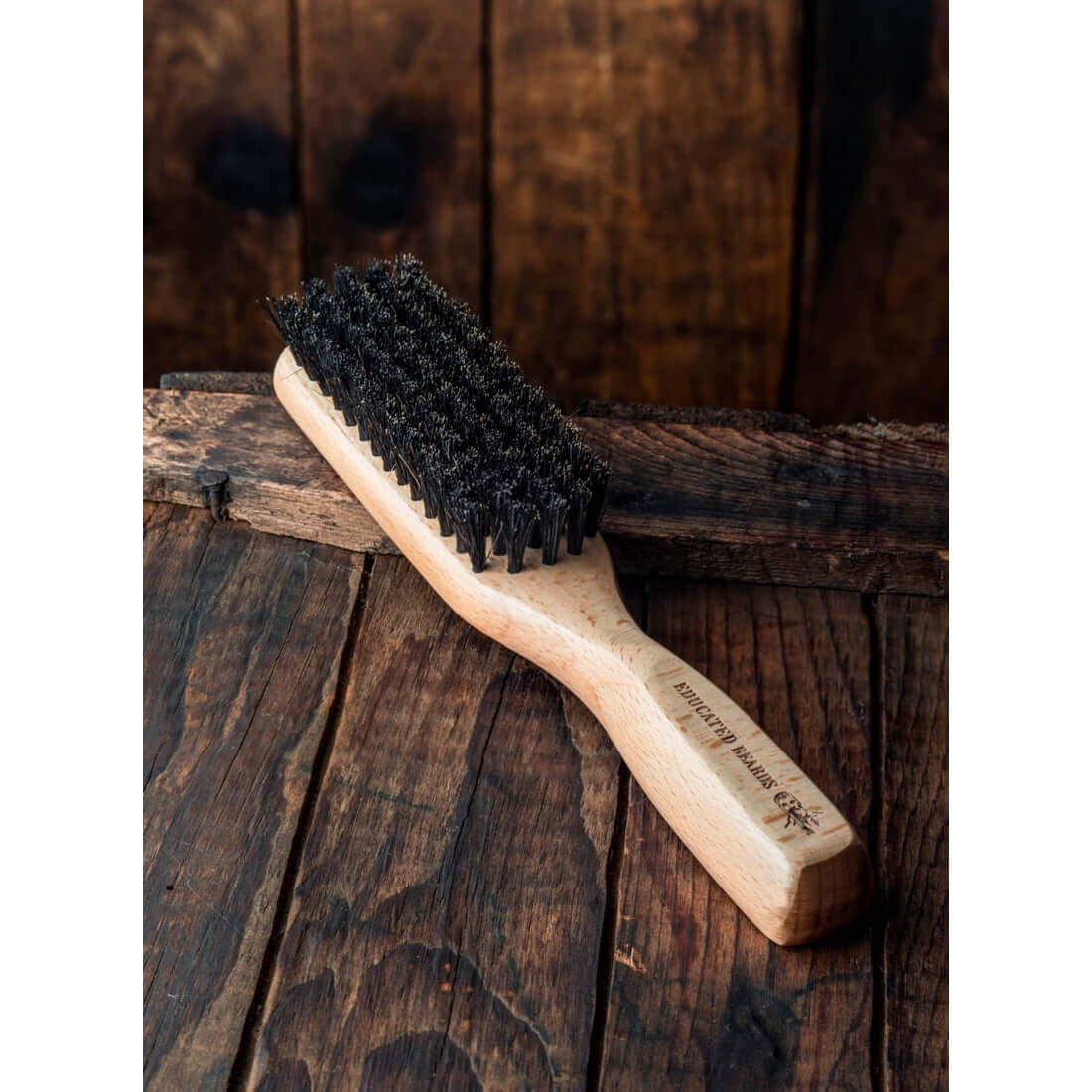 Educated Beards Boar Hair Bristle Brush