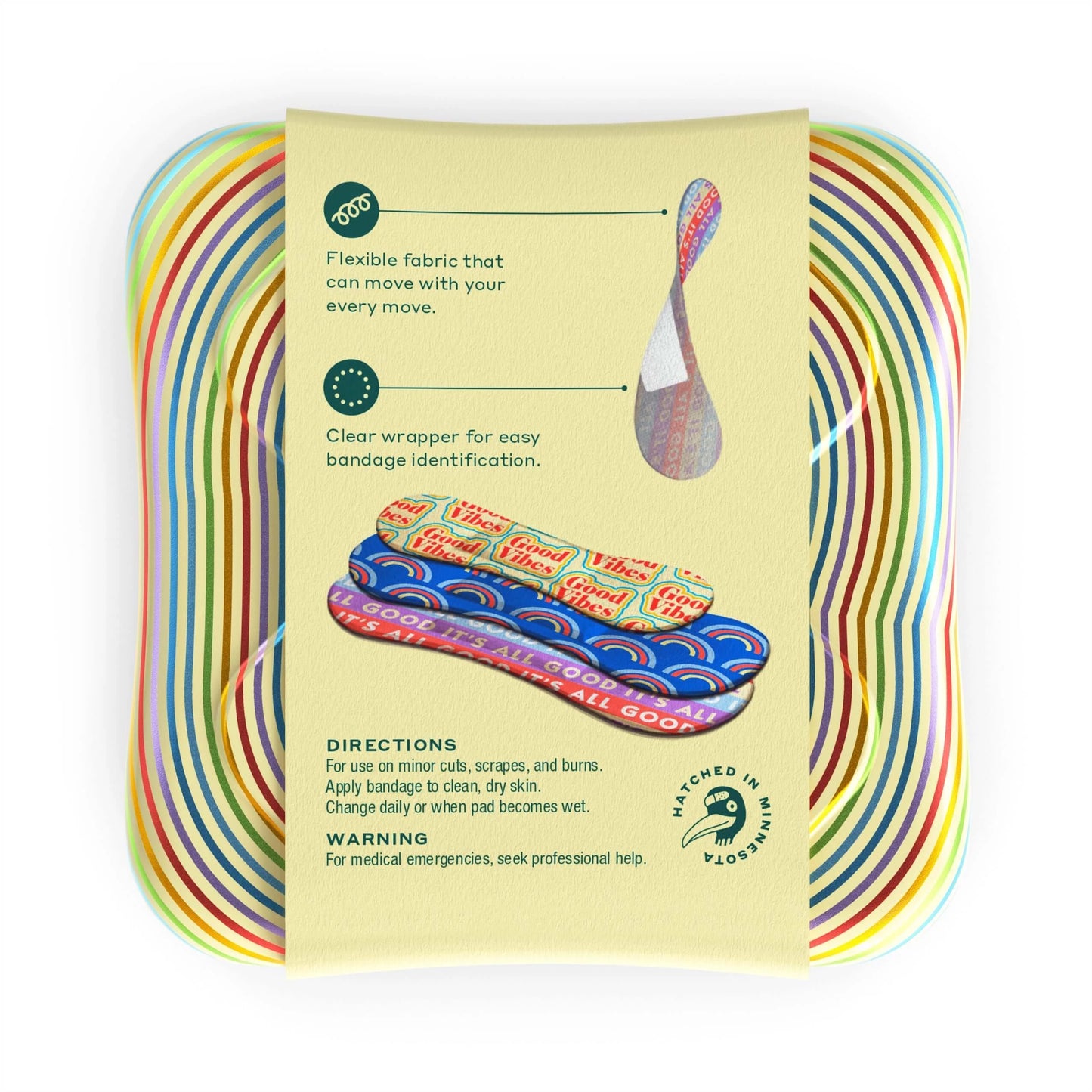 WELLY Good Vibe Bandages