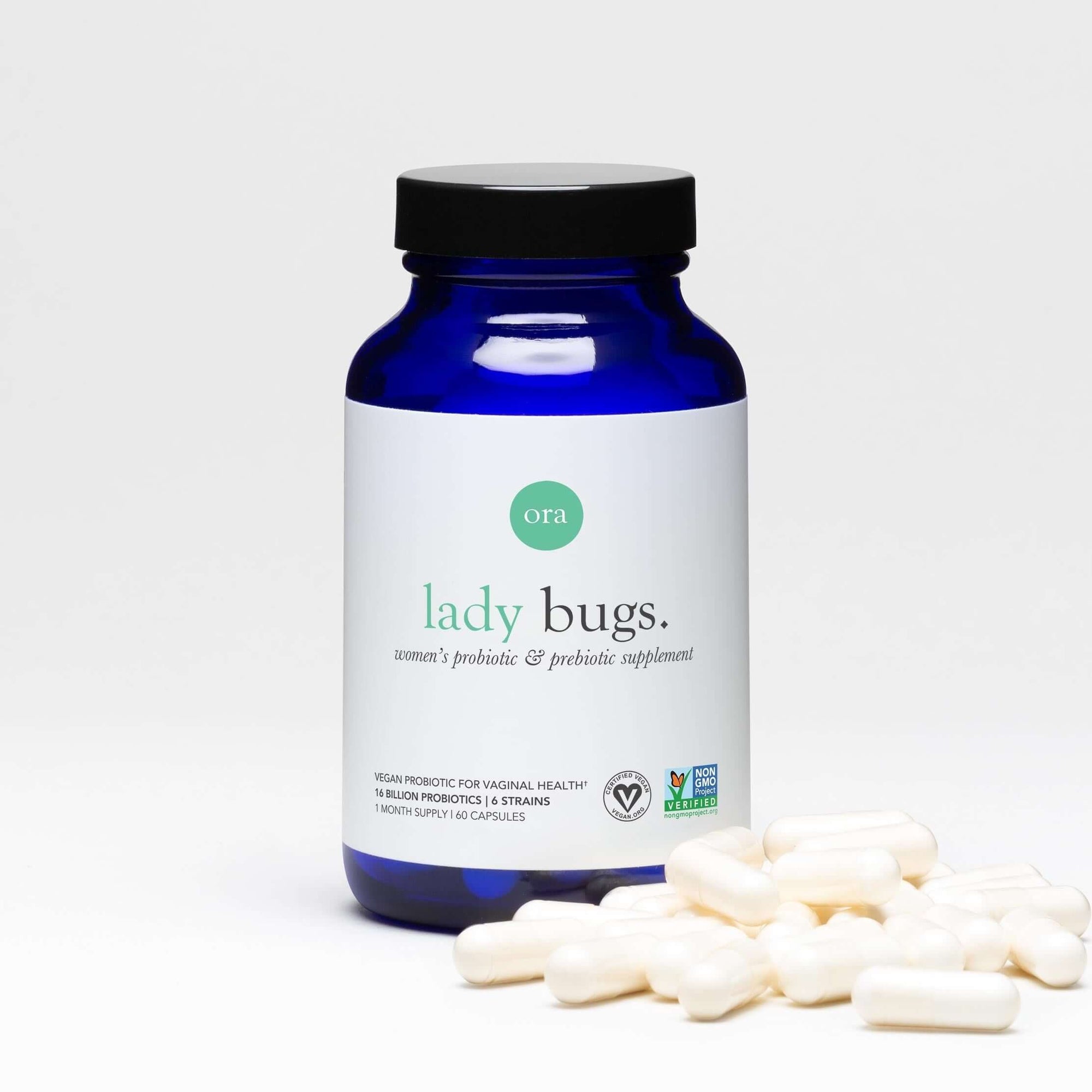 Lady Bugs Women's Probiotic Capsules
