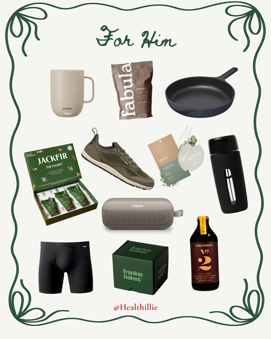 The Healthillie Holiday Gift Guide: For Him