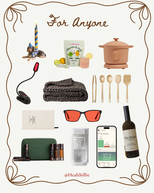 The Healthillie Holiday Gift Guide: For Anyone