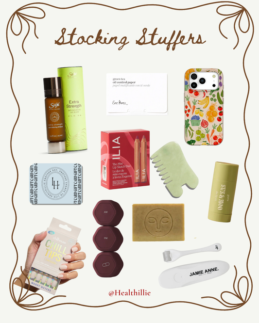 The Healthillie Holiday Gift Guide: Stocking Stuffers