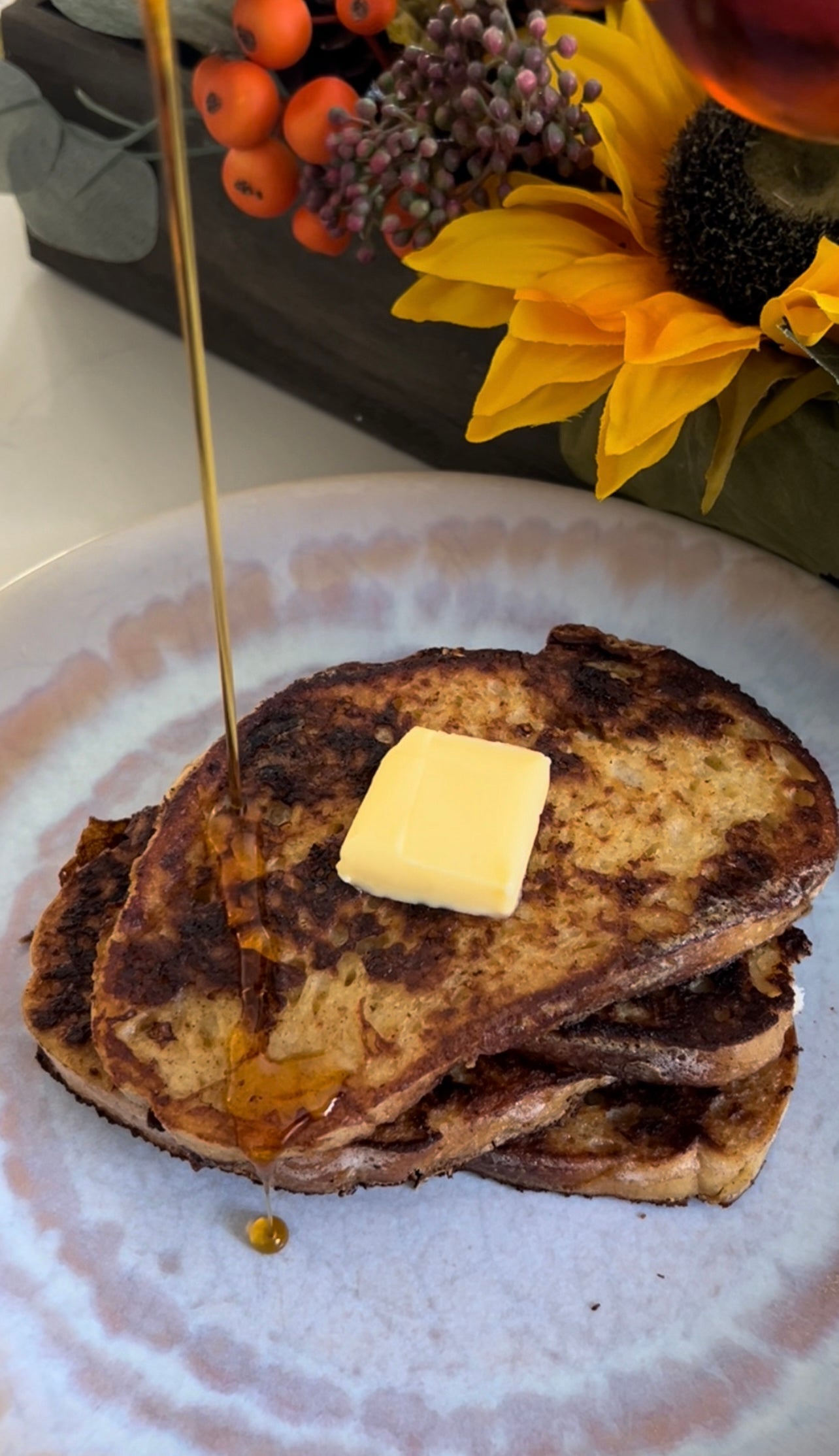 Pumpkin Protein French Toast