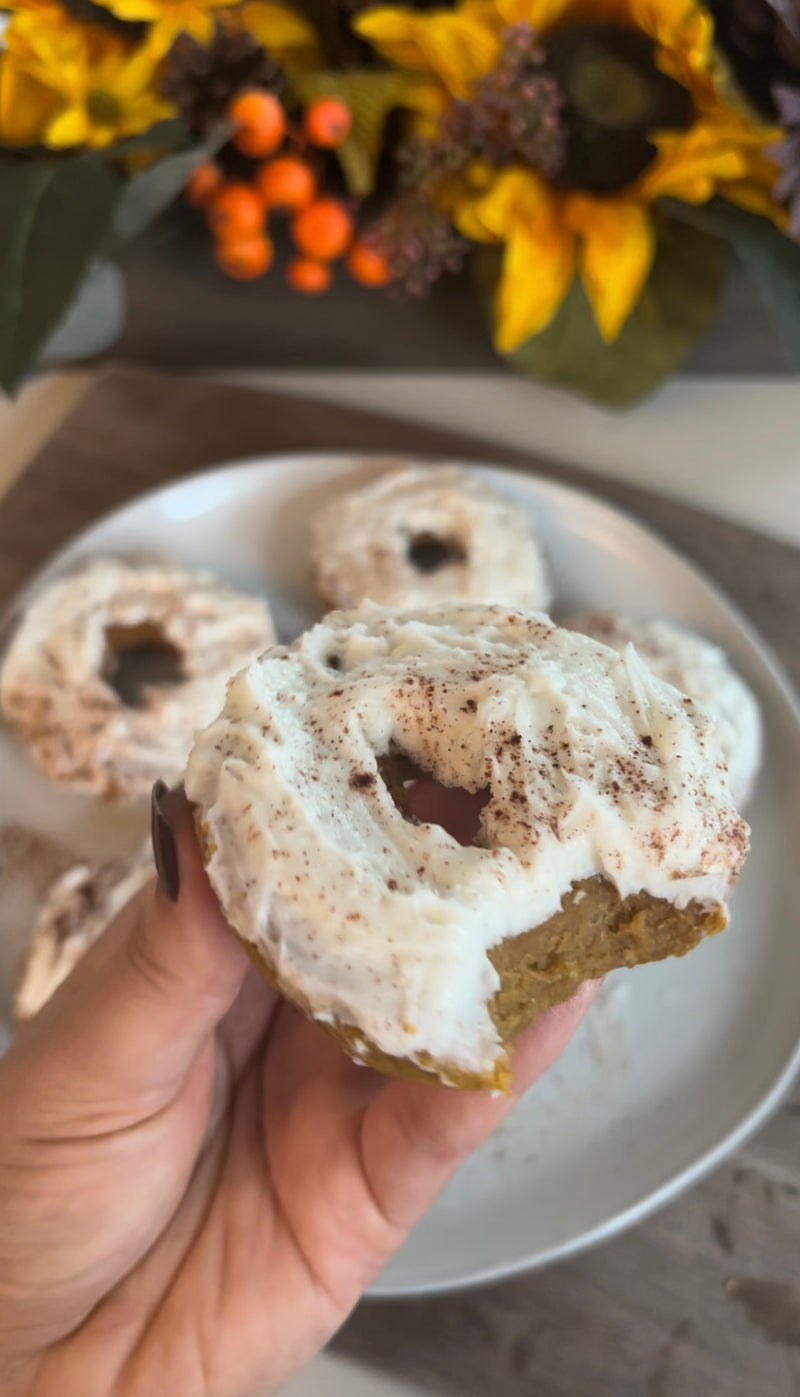 Superfood Pumpkin Donuts