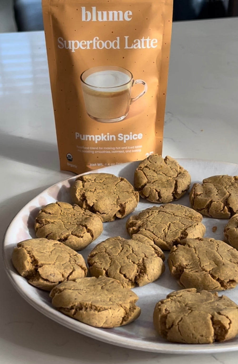 Chewy Pumpkin Spice Cookies