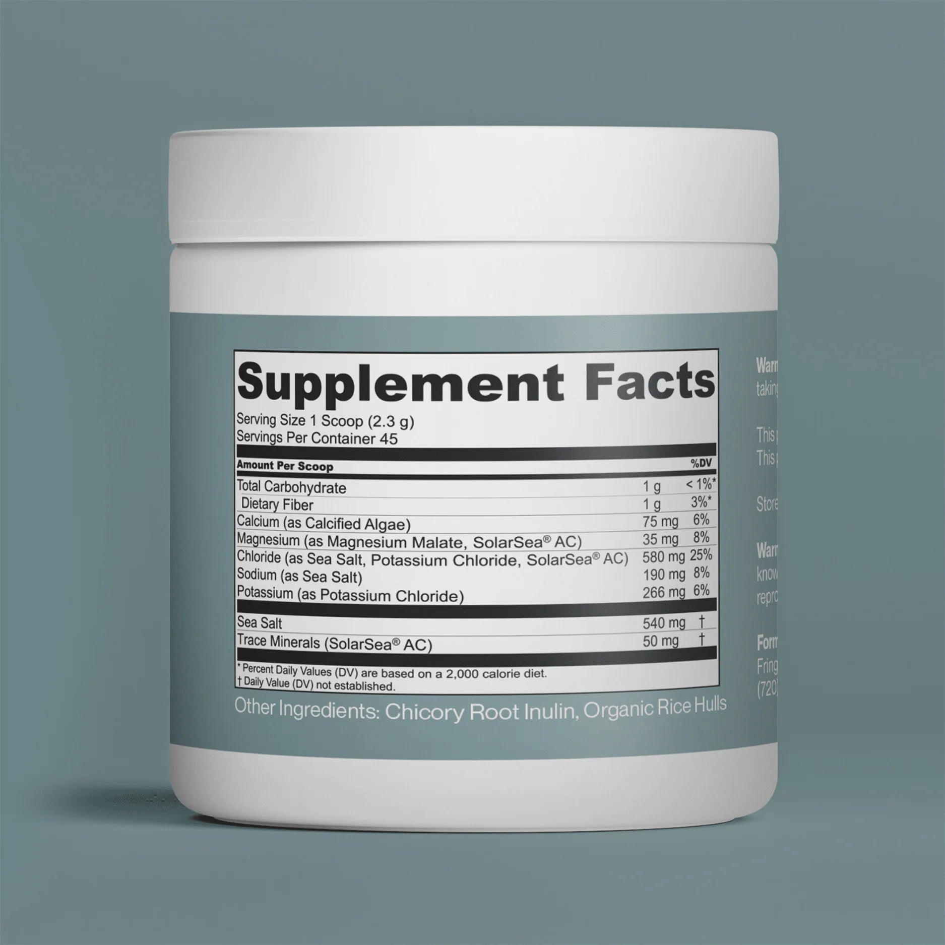 Electrolyte & Mineral Mix - Unflavored