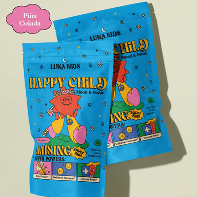 Happy Child: Mood & Brain Gummy - Piña Colada Flavor