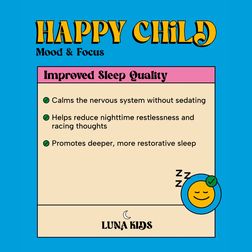Happy Child: Mood & Brain Gummy - Piña Colada Flavor