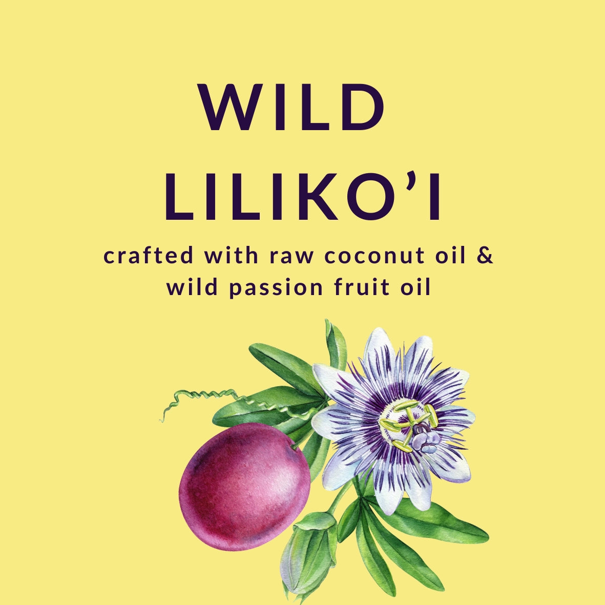 Coconut Oil Sugar Scrub - Hawaiian Lilikoi (Passionfruit)