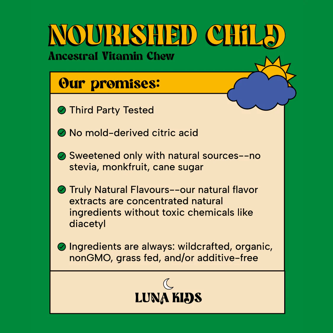 Nourished Child: Ancestral Vitamin Gummy