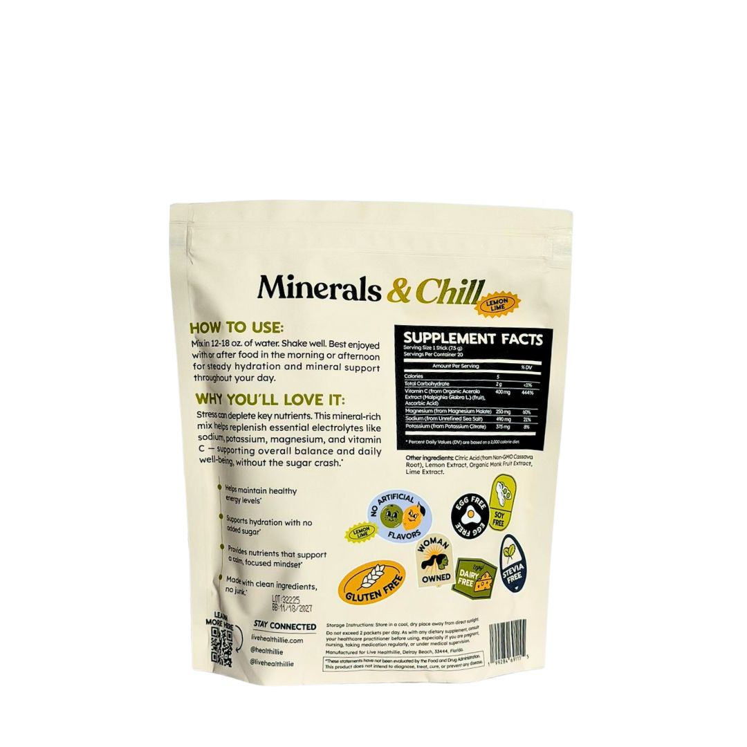 Minerals & Chill Stick Packs