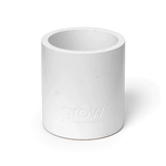 Grow Fragrance White Candle Holder