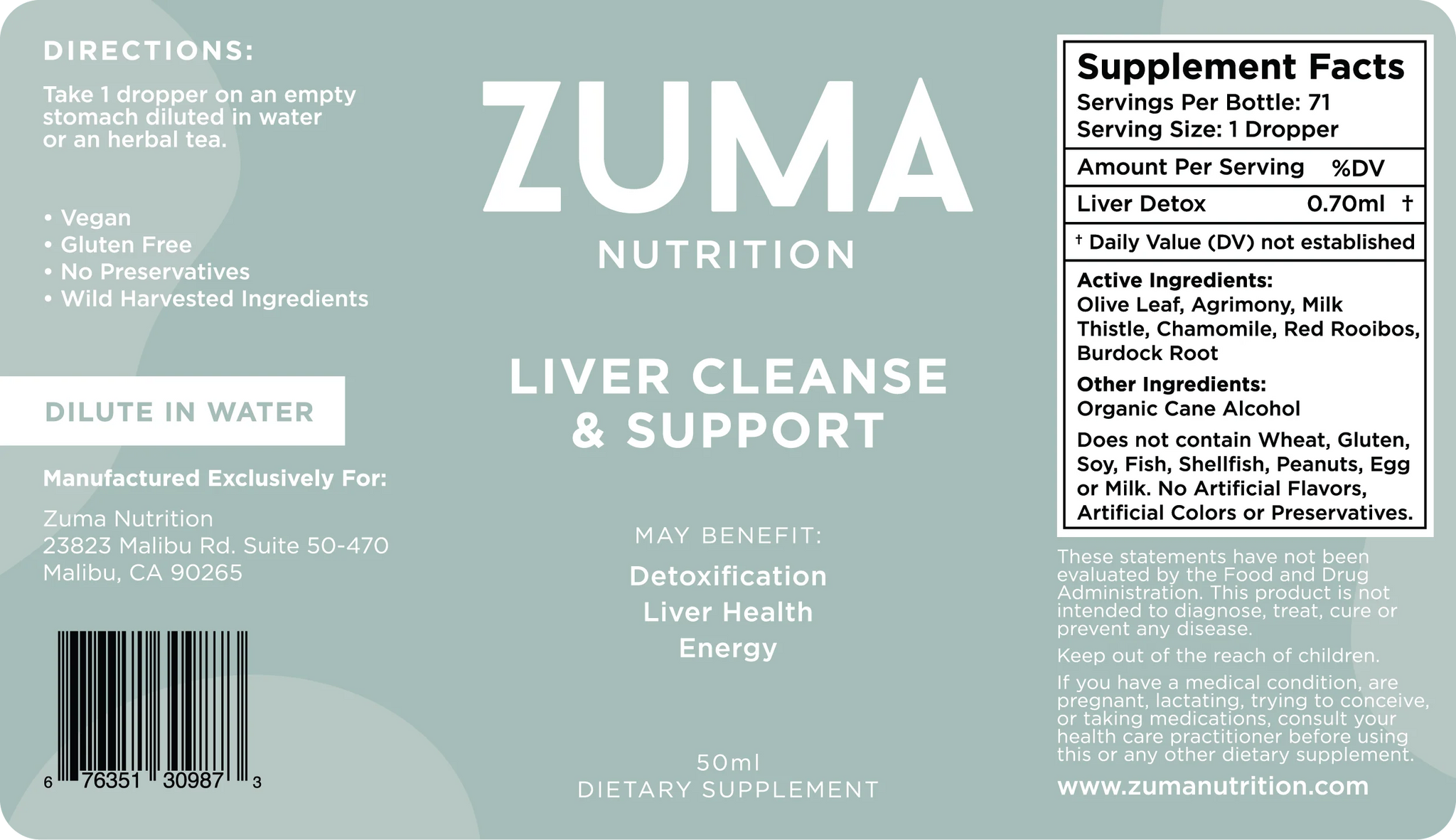 Liver Clear & Support Tonic