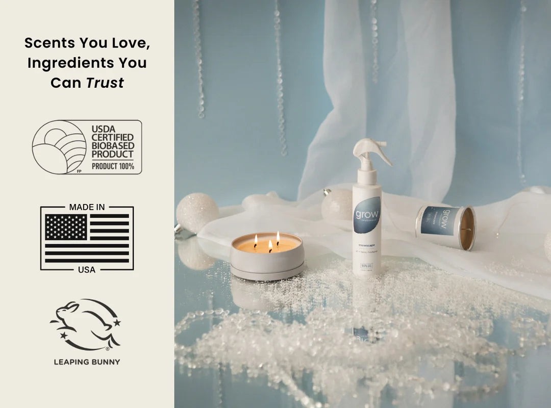 3 Wick Candle - Snowscape