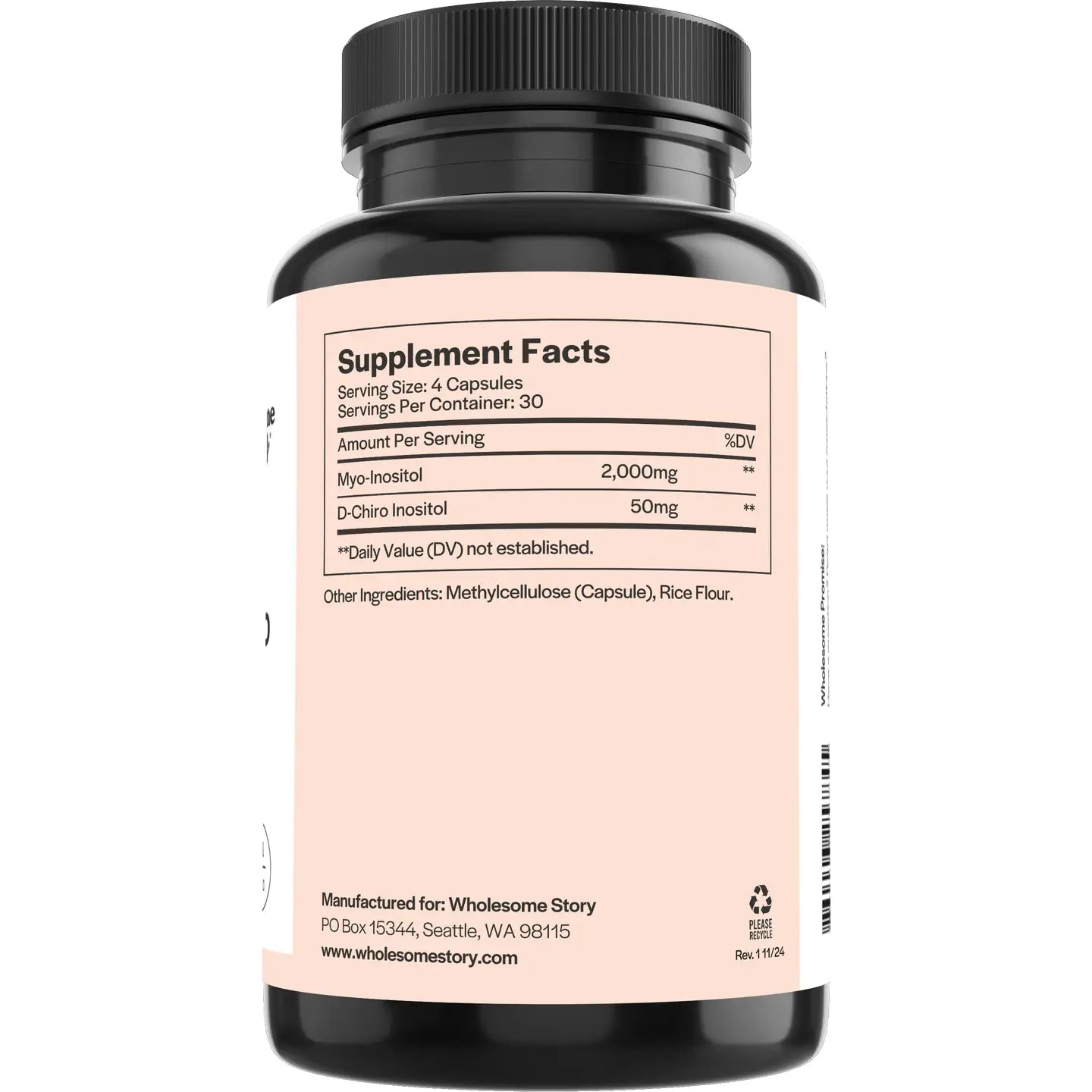 Myo-Inositol & D-Chiro Inositol - Capsules