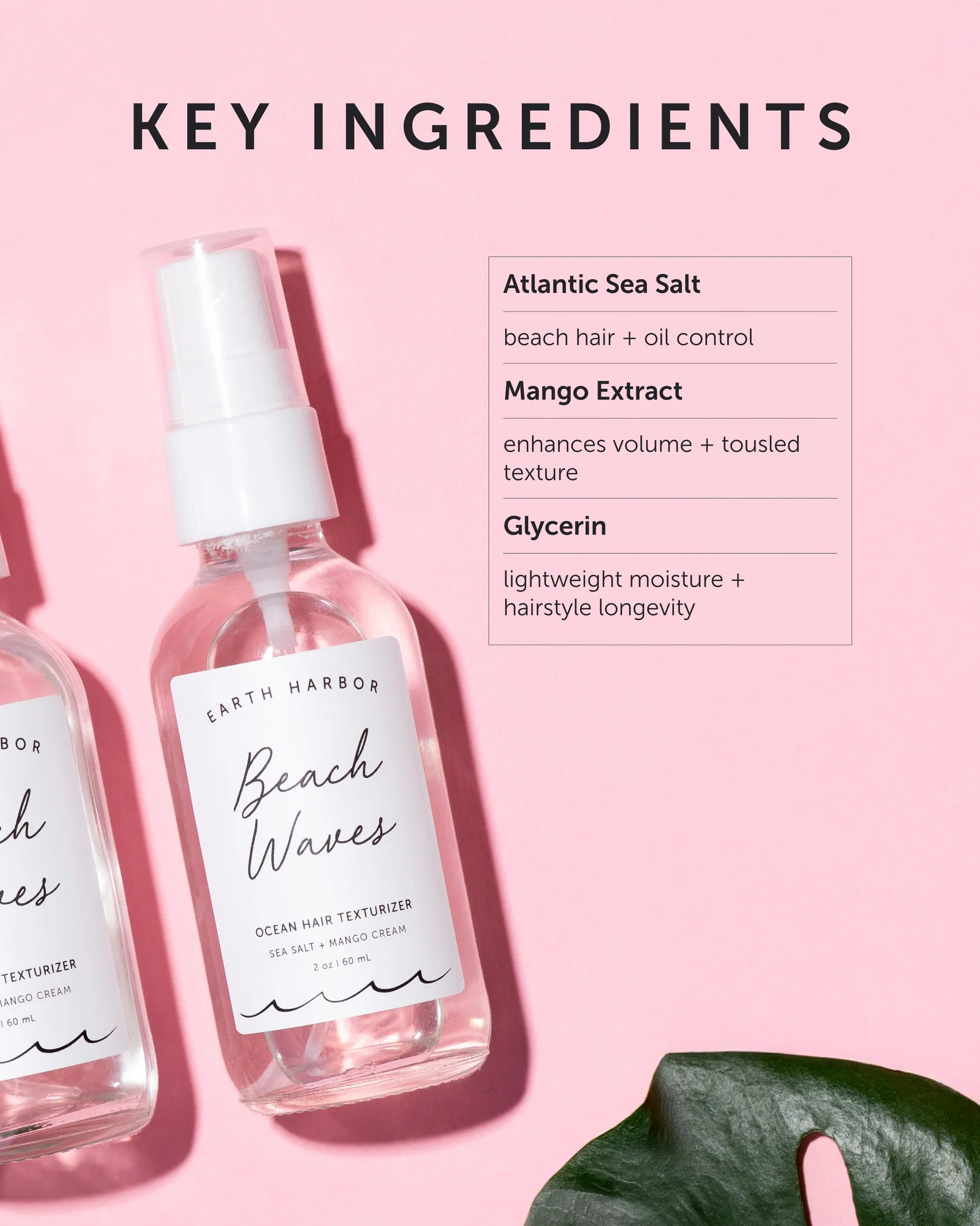 Beach Waves Hair Texturizer Sea Salt + Mango Cream