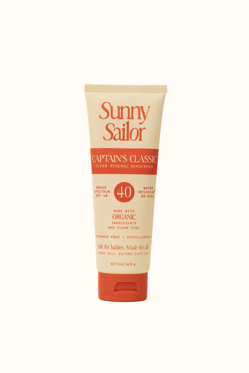 Captain's Classic Clear Minerals Lotion SPF 40