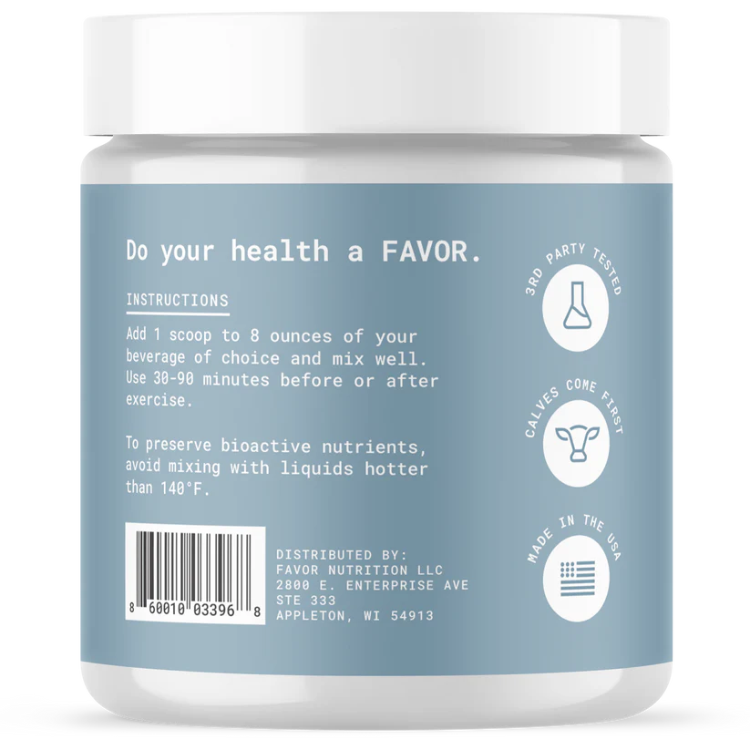 Favor Creatine Monohydrate + Colostrum